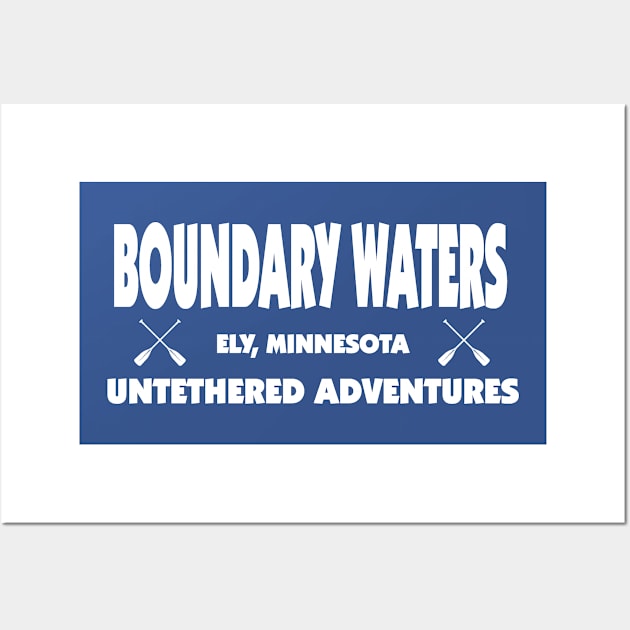 Untethered Boundary Waters Wall Art by Untethered Adventures 